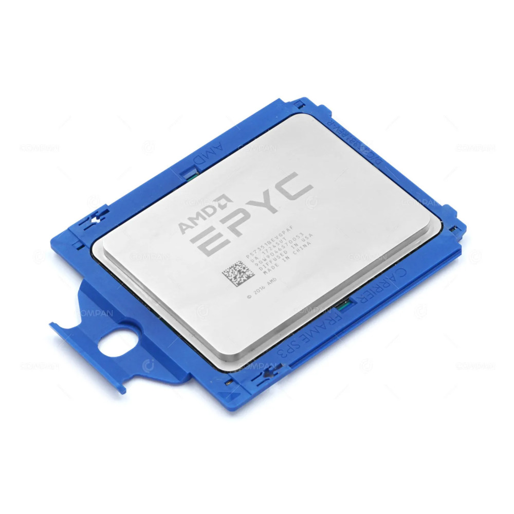 P00654-001 AMD EPYC 7351 2.40GHZ 16-CORE 64MB L3 CACHE 170W SP3